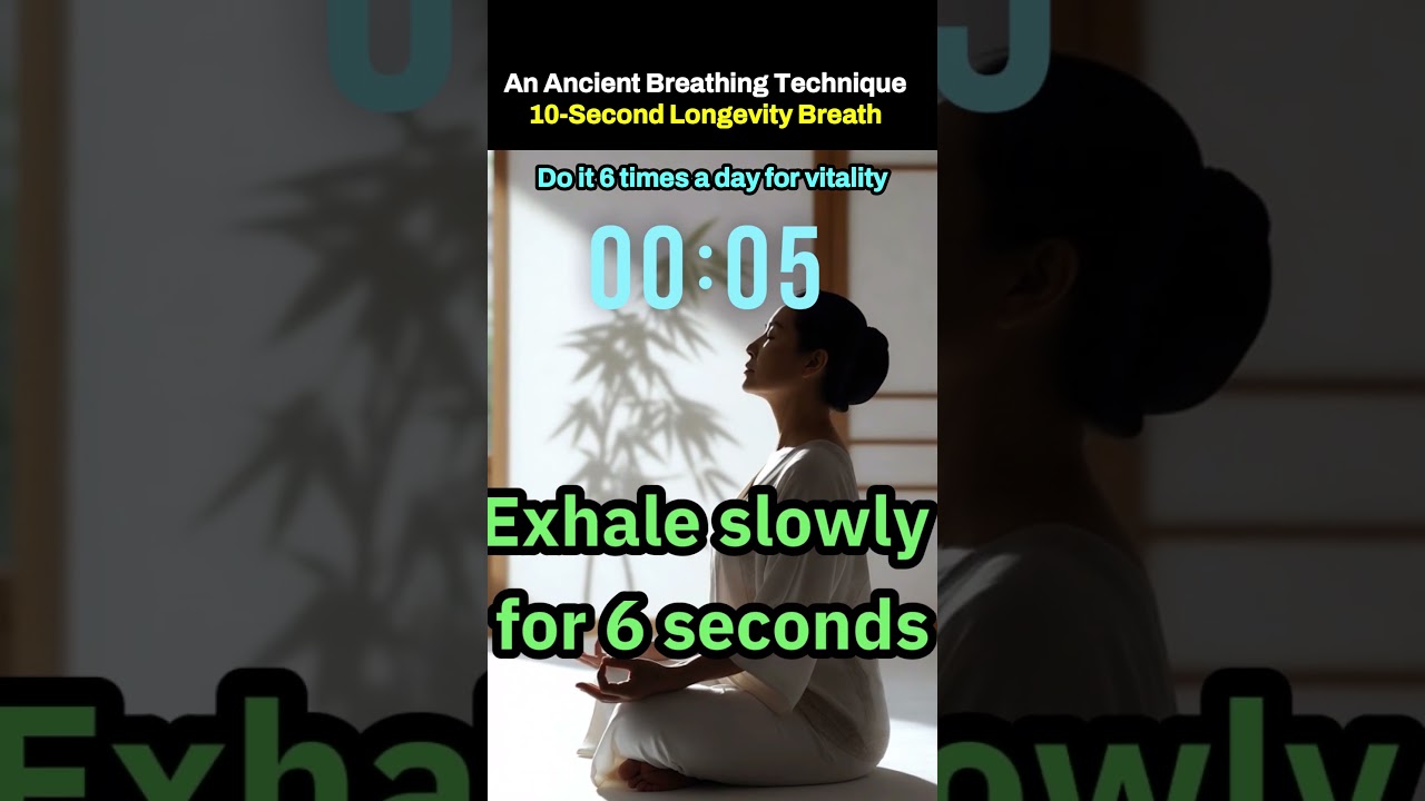 1-Min Breathing for Calm Sleep | Daily Zen Practice 