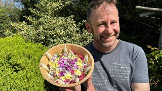 Healthy Beautiful and Delicious, April Wild Salad #foraging #wildfooduk #wildfood #wildsalad