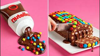 The absolute best Nutella chocolate cake ever | Delicious cake recipe
