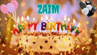 Zaim birthday song – Happy Birthday Zaim