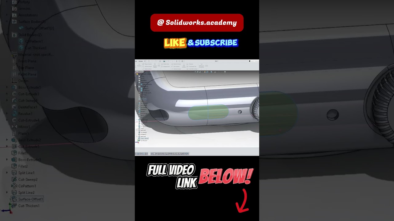 How to design an apple watch series 8 in SolidWorks (accurately!)