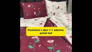 Proměň ložnici podle nálady 🌸 AKCE 1+1 ZDARMA