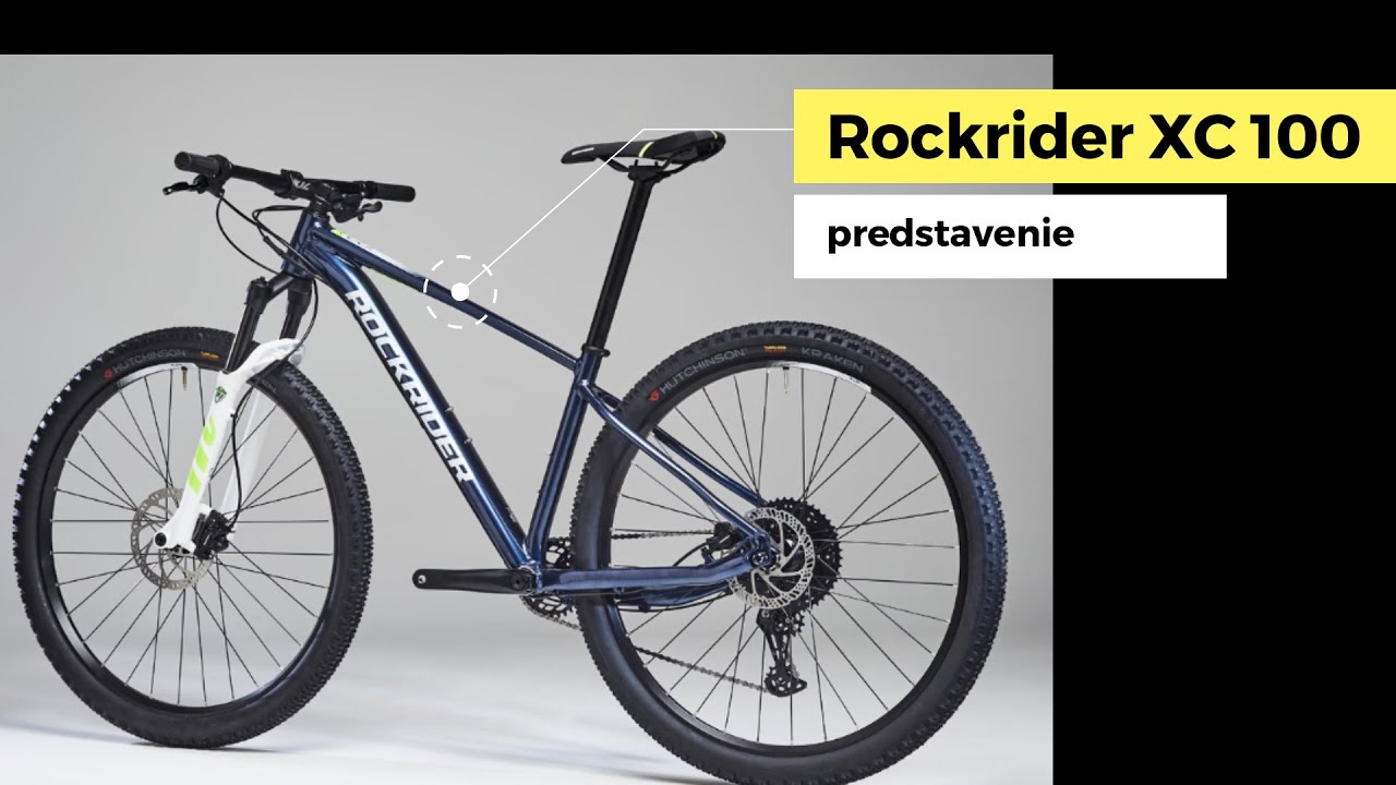 Rockrider xc 100 📍 Vzduchová vidla, radenie deore 1x11, tubeless |  decathlon bicykle - YouTube