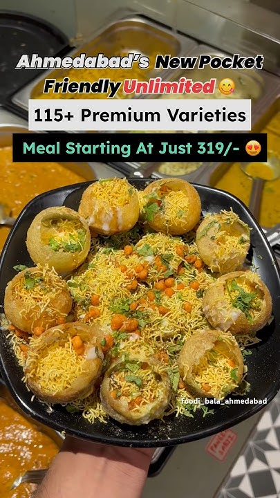 Ahmedabad New Pocket Friendly Unlimited😋 #unlimitedfood #viral #foodie