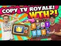 MY SON USES TV ROYALE DECKS TO BEAT ME! CLASH ROYALE