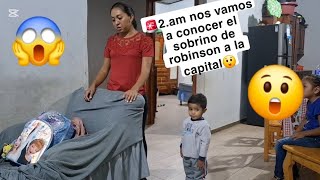 Keylin Y Robin Deciden Ir A Conocer A Su Sobrino Todos Se Alistan A Las 2.Am No Creeras
