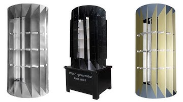 Turbine eoliche ad asse verticale