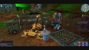 FusionFall Retro: Goat´s Junk Yard IZ Race Path