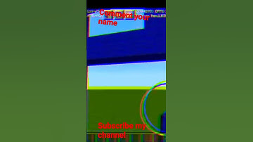 make subscriber name Minecraft in colour comment your name #short #games #minecraft