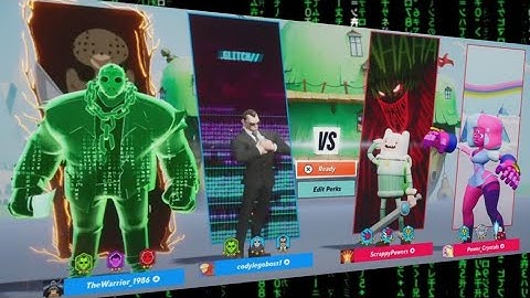 Agent Smith Teams Up with Matrix Jason. Multiversus 2v2 Match (Clutch Win)