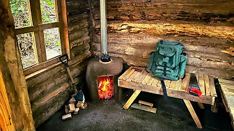 Wood. Work. Forest House.In The Land Of Bears.A dream talking shape