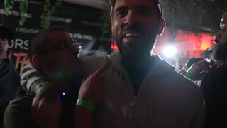 N3on Presses Adam22 & Lena The Plug At Halloween Party