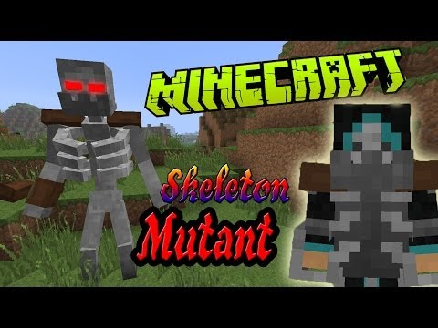 Видео: Мутировавший Скелет! Обзор Модов Minecraft!(Mutant Creatures) №74