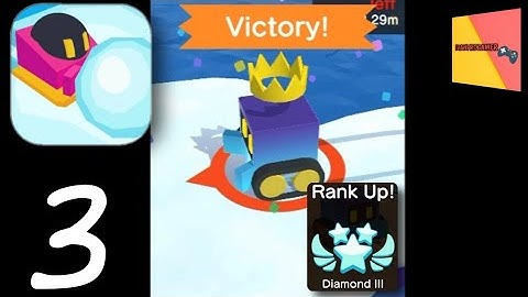 Snowball.io - Diamond Rank III Unlocked - Gameplay Part 3 (iOS, Android)