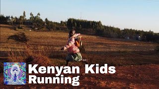 Kenyan Kids Running