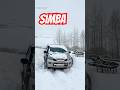 SIMBA chasing what’s next. #yt #viralshort #travel #offroadoverland #thar #isuzu #snow #travel