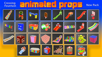 How to Download Crossing Fountain Animated Animals for Blender & iClone