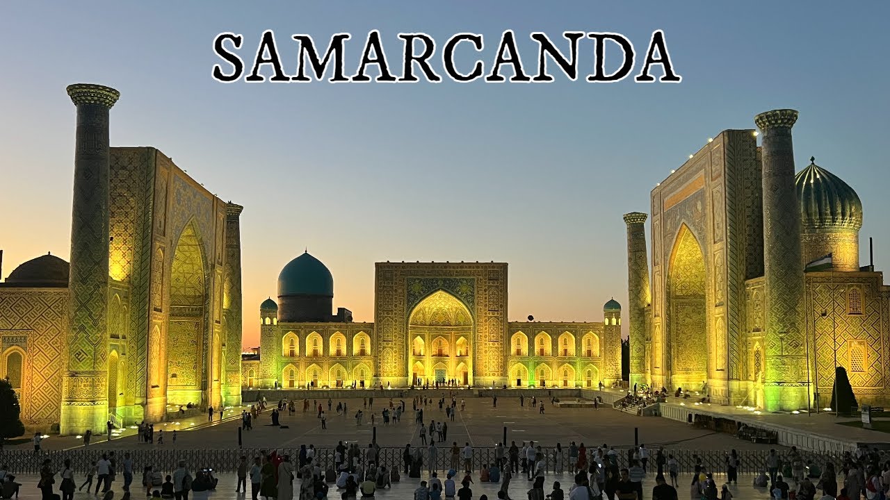 Qué ver en SAMARCANDA (Uzbekistan)? Ruta de la Seda 2023 - YouTube