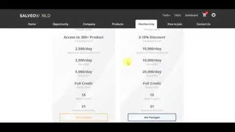 How to Buy Salveoworld Membership Package thru Cash on Delivery