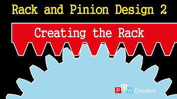 Rack and Pinion Design 2 - Rack gear design in Solidworks