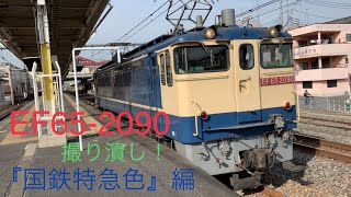 EF65-2090 撮り潰し『国鉄特急色』編