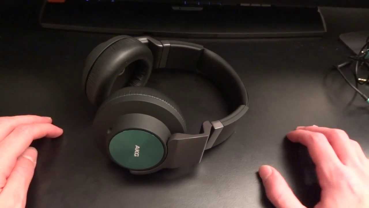 AKG K545 Headphones - Unboxing & Overview - By TotallydubbedHD