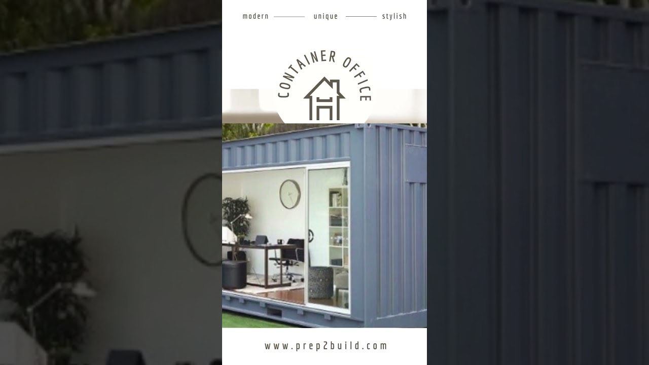 Elevate Your Workscape: Embrace the Power of a Shipping Container Home Office! 