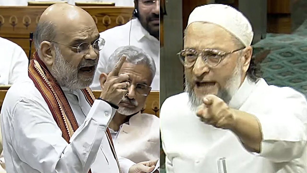 War Of Words Between Amit Shah And Asaduddin Owaisi In  Lok Sabha | Operation Sindoor Discussion