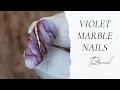 1K Abonnenten Special! 😍 Full Marble Nails Tutorial Valentines Nailart! 🩷 Marblenails mit Aquarell