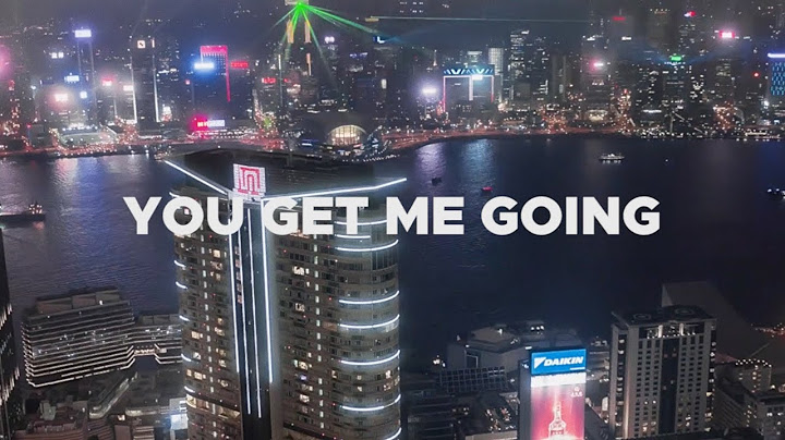 Oh The Larceny - "Get Me Going" (Official Lyric Video)
