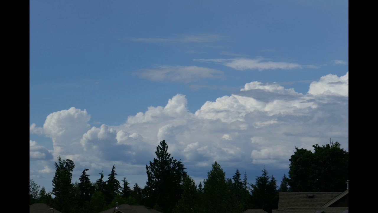 Cloud time lapse - YouTube