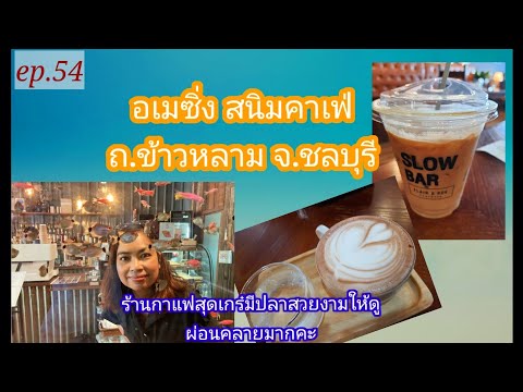 สนิมคาแฟ่ร้านกาแฟสุดเกร๋ริม ถ.ข้าวหลาม จ.ชลบุรี ep.54/ the stories if mind