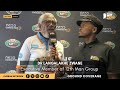 Dr Langalakhe Zwane briefing us about the purpose of 12th Man Group
