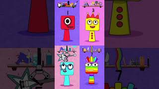 FNF: 😱Oh wow ! I made Sprunki 1,3,5,7 inspired by Numberblocks #sprunki #numberblocks