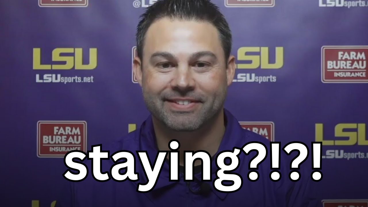 Blake Baker is STAYING at LSU!