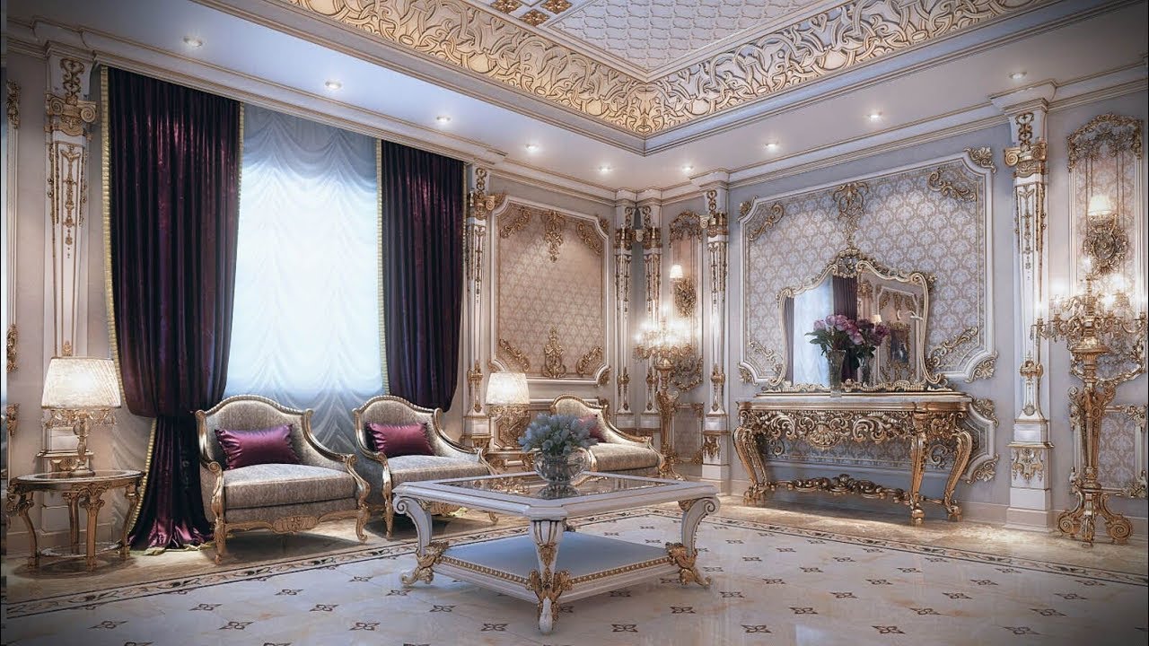 Красивые гостиные в стиле классика