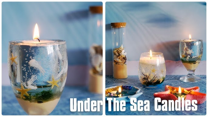 DIY GEL WAX CANDLES: Ho to Make Theses Crazy Cool Candles Using