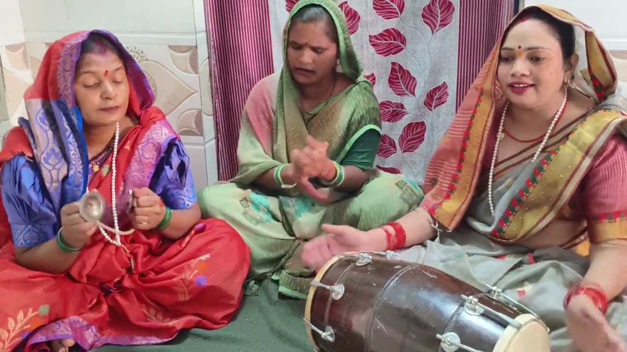 सत्संगी# भजन देख 💃🤓 बुढ़ापा क्यों 😭😭रोई राम के भजन में नहीं आई🎉🥀