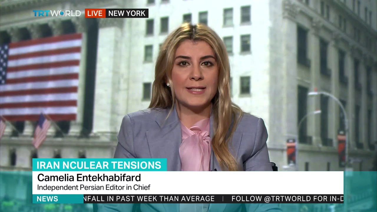 Editor Camelia Entekhabifard discusses Iran newspaper mockup