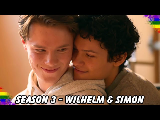 Young Royals Season 3 is GETTING STEAMY! | All Season 3 Kisses | Wilhelm and Simon (Gay Love) class=