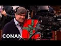 Conan Has Creepy, Gift-Giving Cameramen - CONAN on TBS