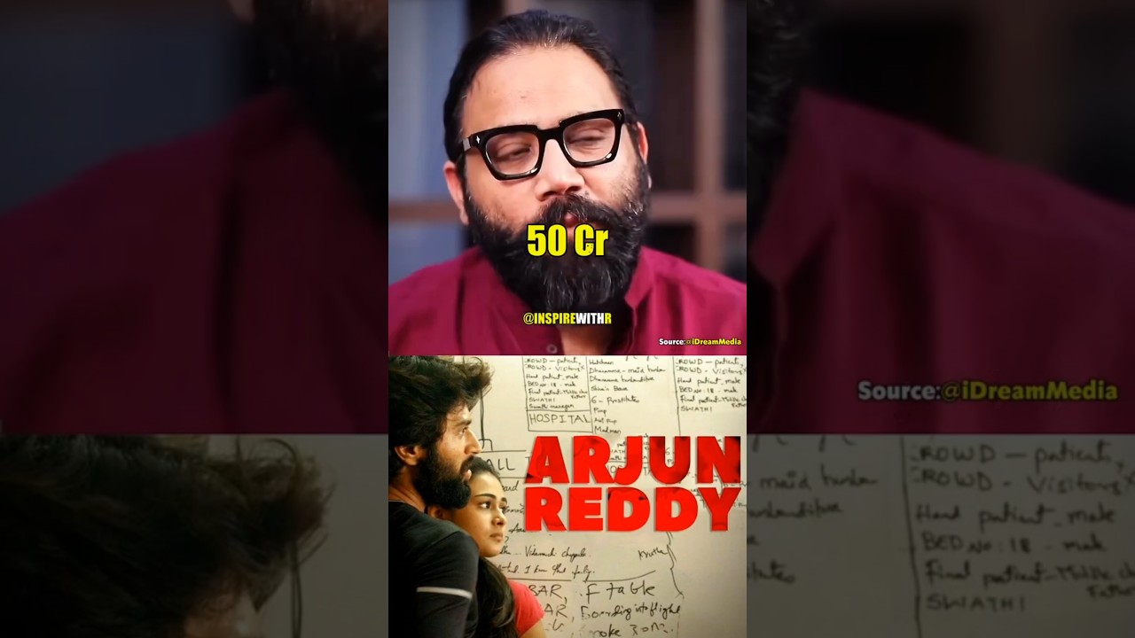 Sandeep reveals the original budget of Arjun Reddy 🤯🔥