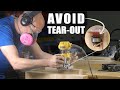 Preventing Tear-Out While Routing - Plywood & Solid Wood