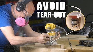 Preventing Tear-Out While Routing - Plywood & Solid Wood