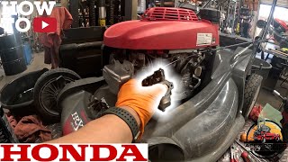 How-to Replace the Carburetor on a Honda Lawn Mower (Honda Engine)