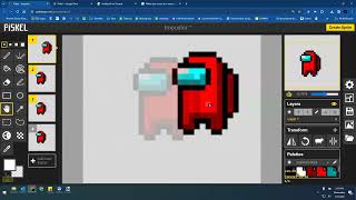 Preview Area • Onion Skin, FPS, Preview Frame • Piskel Jan 2024