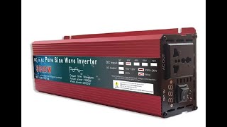 Inversor de Onda Sinusoidal Pura 3000W