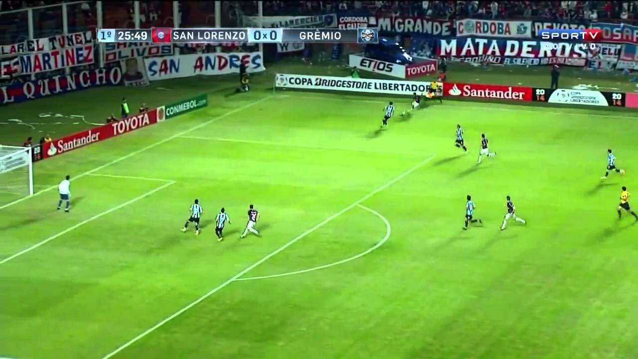 Héctor Villalba vs. Gremio (23.04.2014)
