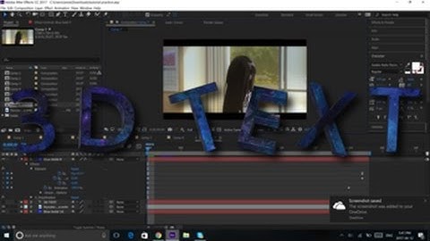 Advanced Element 3D Tutorial [Animation + Custom Text]