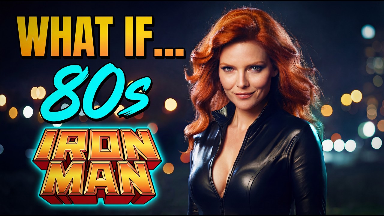 What If IRON MAN Was Made in the 1980s? | Tom Selleck, Michelle Pfeiffer